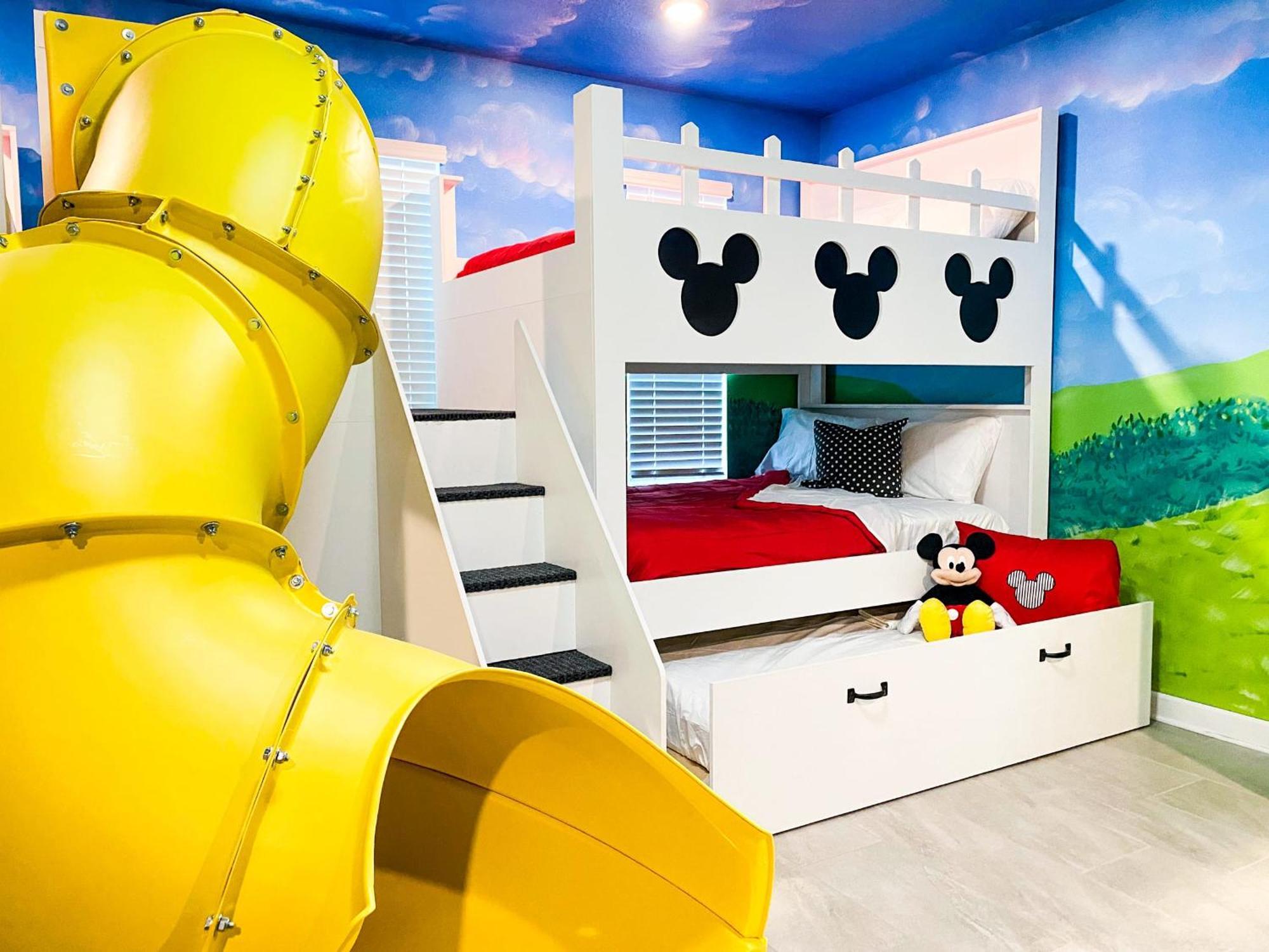 Magical Family Vacation Home Near Disney World At Storey Lake, Star Wars Gameroom, Pool, Theater, Mickey Slide, Sleeps Up To 28 Kissimmee Zewnętrze zdjęcie