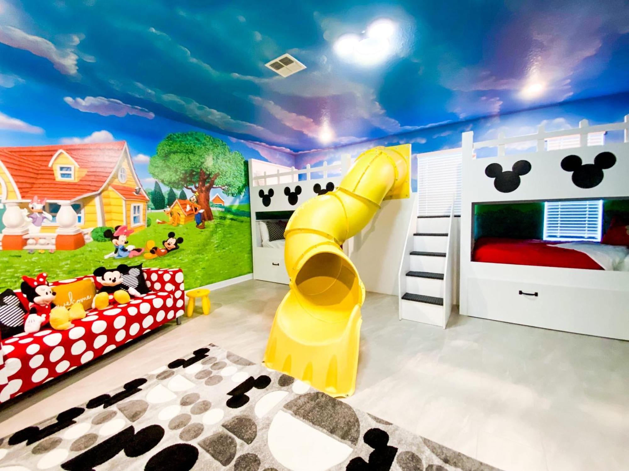 Magical Family Vacation Home Near Disney World At Storey Lake, Star Wars Gameroom, Pool, Theater, Mickey Slide, Sleeps Up To 28 Kissimmee Zewnętrze zdjęcie
